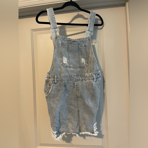 Lizard thicket Jean overall dress - Picture 4 of 4